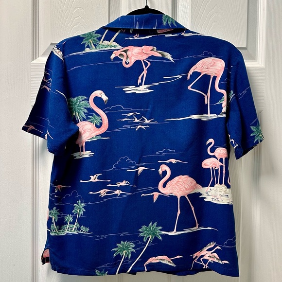 Paradise Found vintage authentic Hawaiian shirt, made in Hawaii - Picture 2 of 5